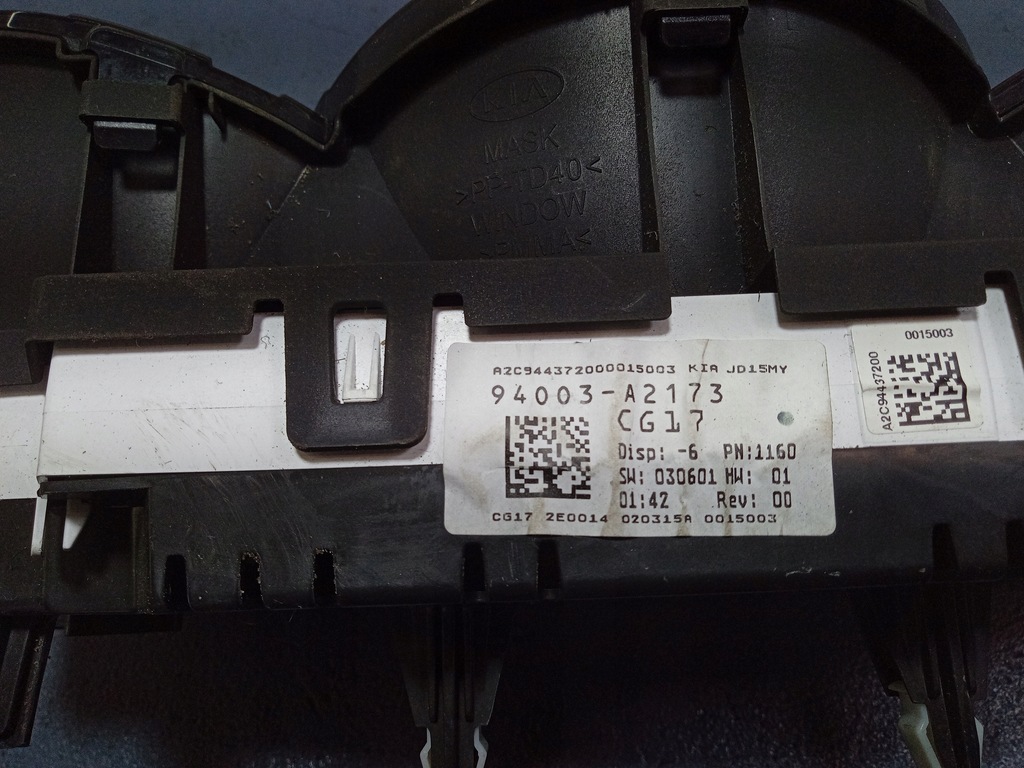 фото №5, Kia ceed ii 1.4b счетчик приборы eu 94003-a2173