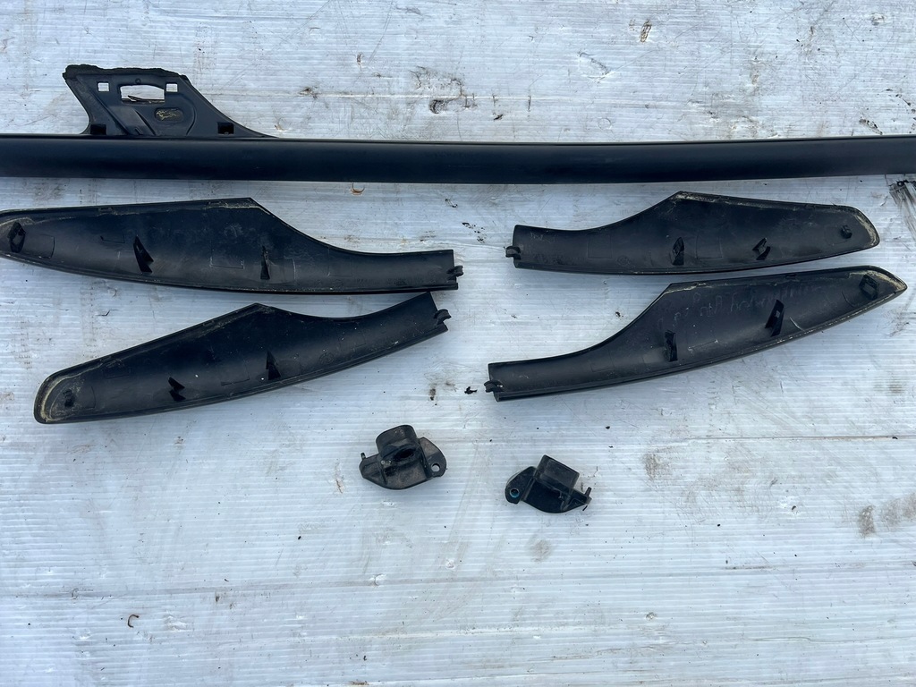 фото №10, Рейлинги кровельные + кронштейн комплект mercedes ml w163 a1633400124