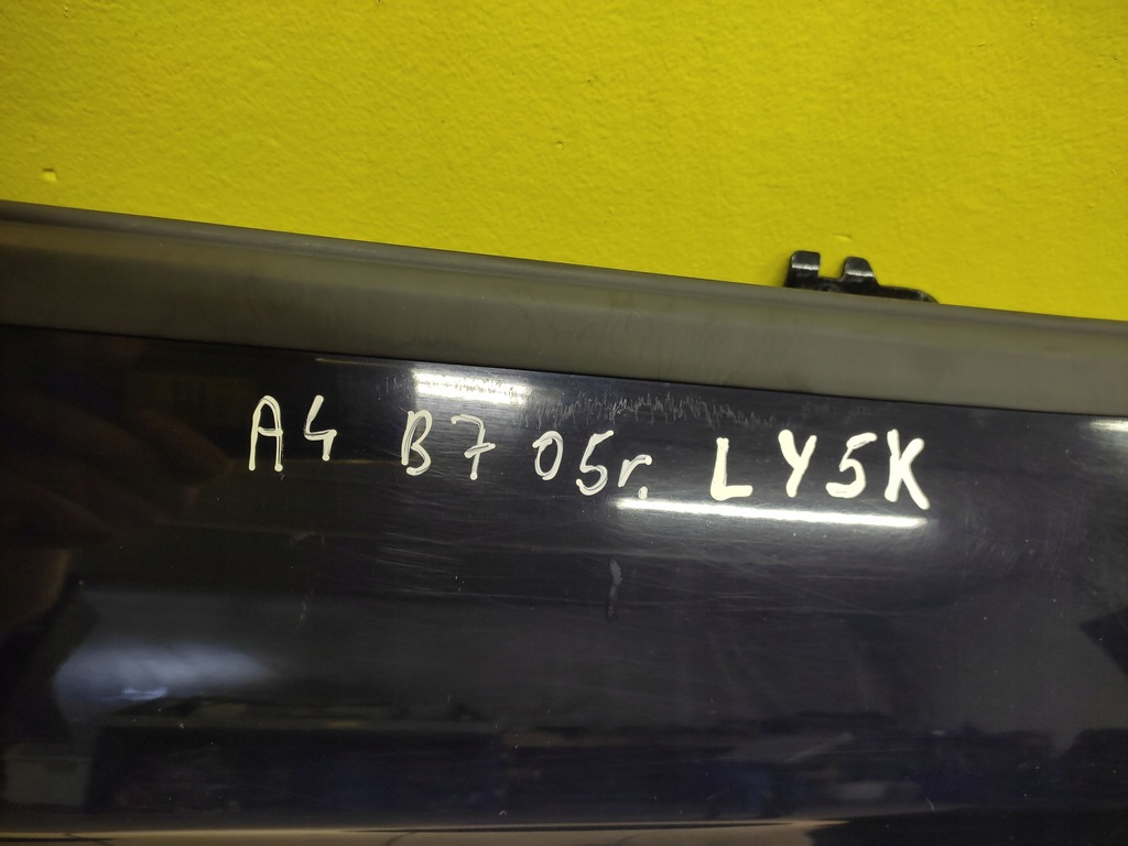 фото №9, Audi a4 b7 kombi дверь левый задняя лак ly5k