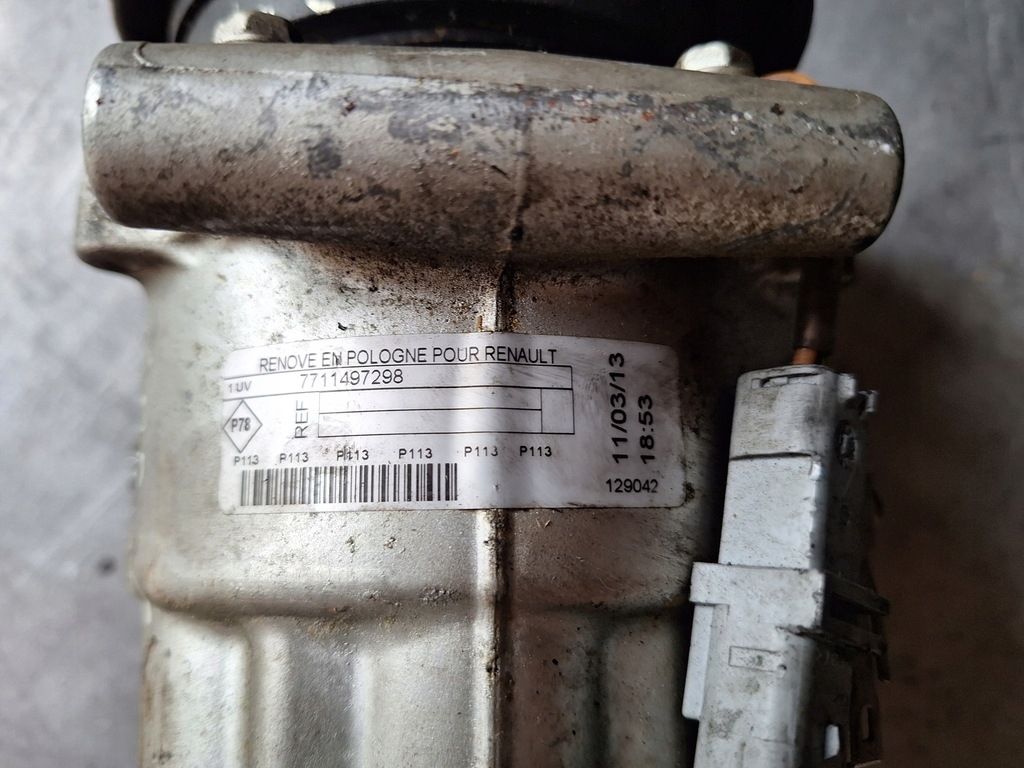 фото №7, Renault компрессор компрессор кондиционера 7711497298