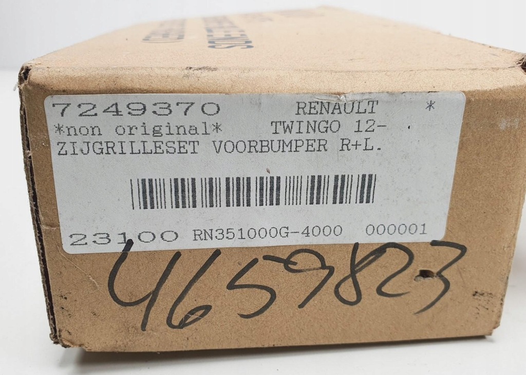 фото №6, Решётка бампера правая renault twingo ii