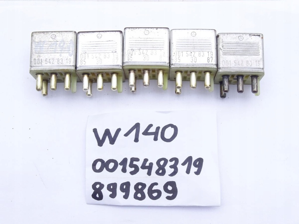 Mercedes s-klasa w140 91-98 реле odcięcia насоса пального 12v 30a Недорого