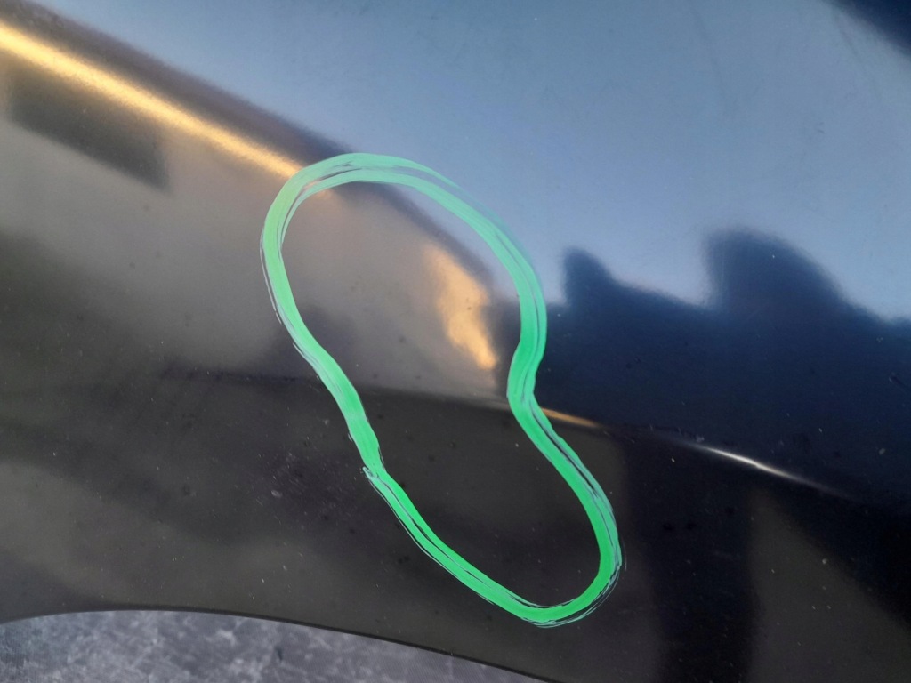 Mazda 3 iv 19- hb крило перед передній правий оригінал Зі Шроту