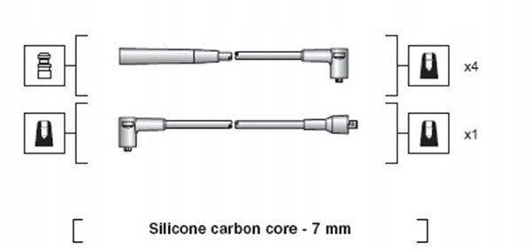 фото №2, Набор трубопровод зажигания magneti marelli 941318111071
