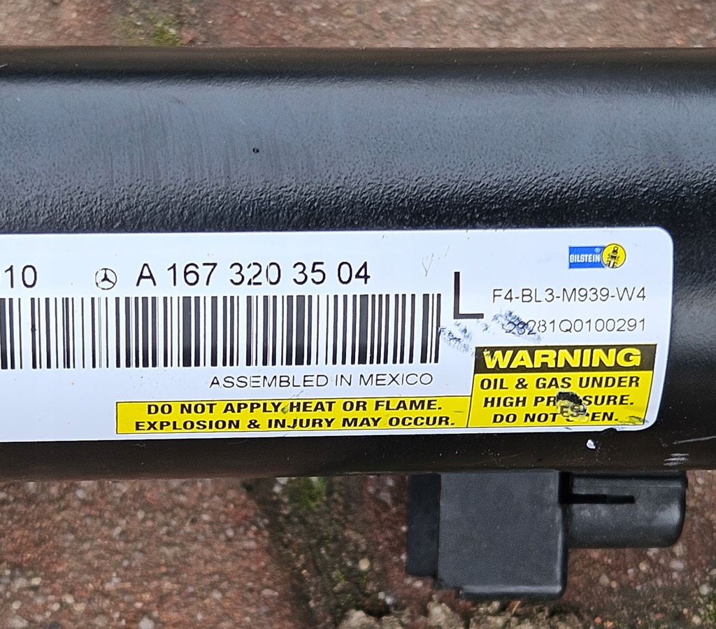 фото №10, Mercedes gle ii w167 підвіска ліва перед поворотний кулак амортизатор важелі