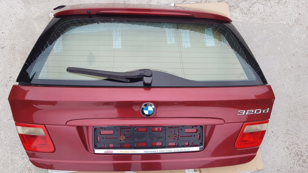 фото №14, Bmw 3 e46 кришка багажника багажника kombi sienarot 2