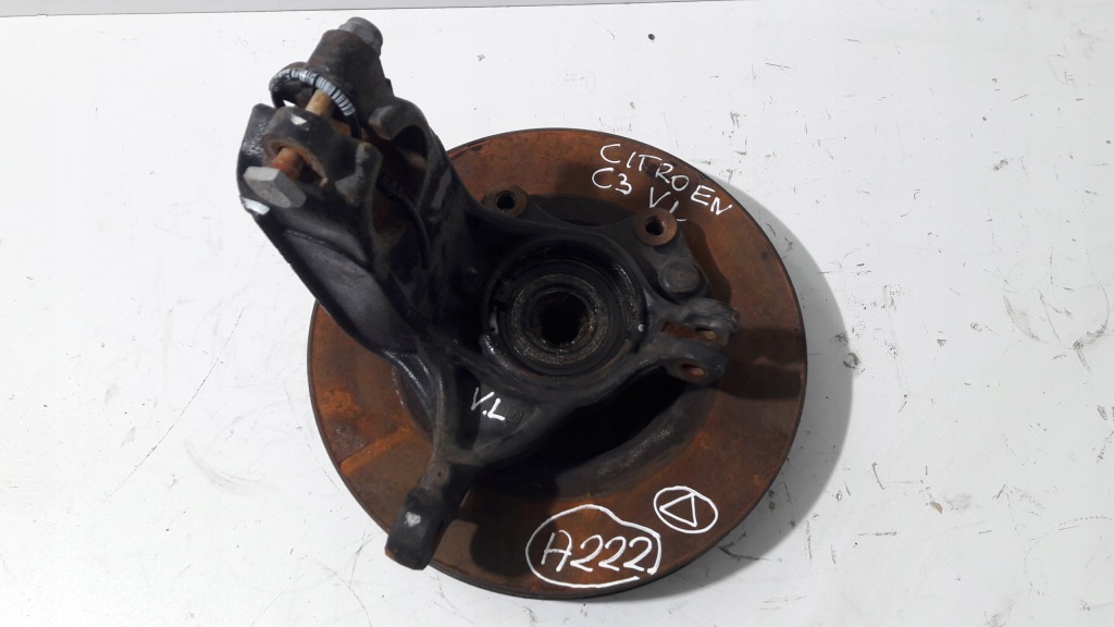 фото №4, Citroen c3 iii p54 поворотный кулак левый перед ступица