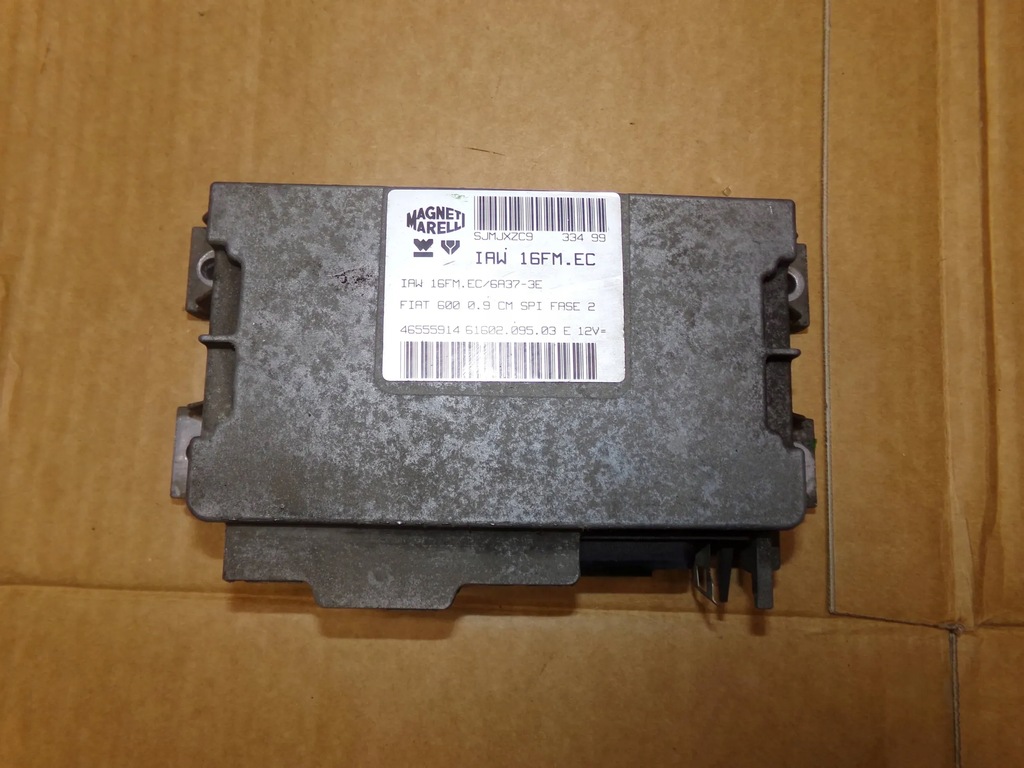 фото №1, Бортовой компьютер блок управления seicento 0.9