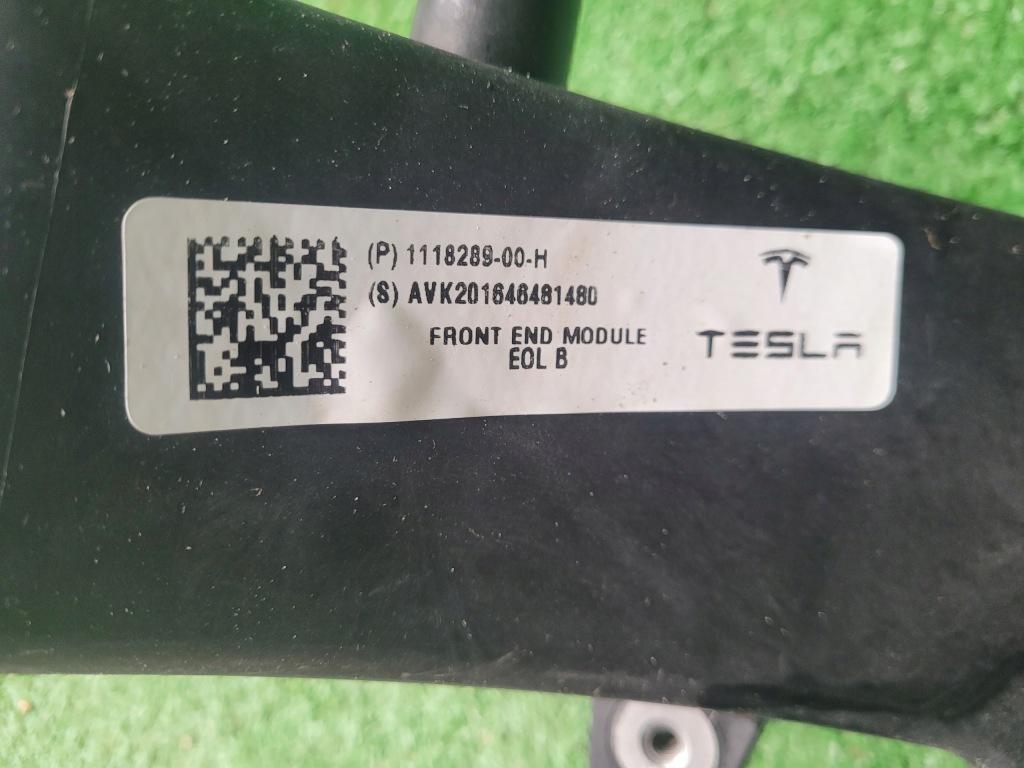 Tesla 3 model 3 17- усилитель перед передние ремень 108350100r с Разборки