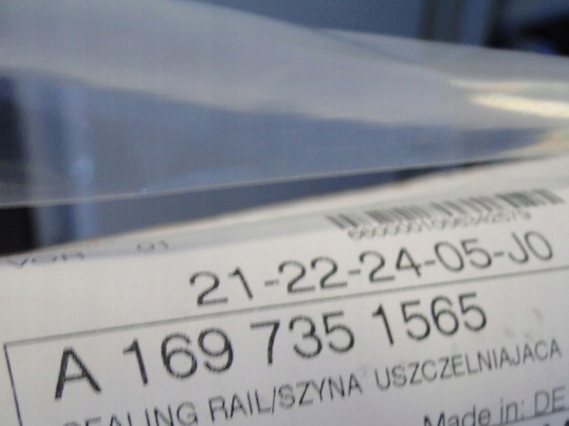 фото №8, Mercedes b 245 w245 молдинг уплотнитель задняя левая