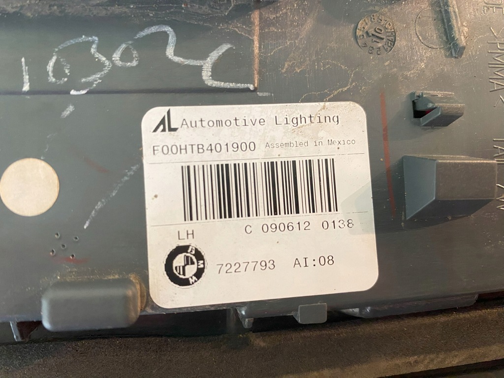 фото №9, Bmw x5 e70 lift lci лампа w крышка левый задняя левая задняя led исправные 7227793