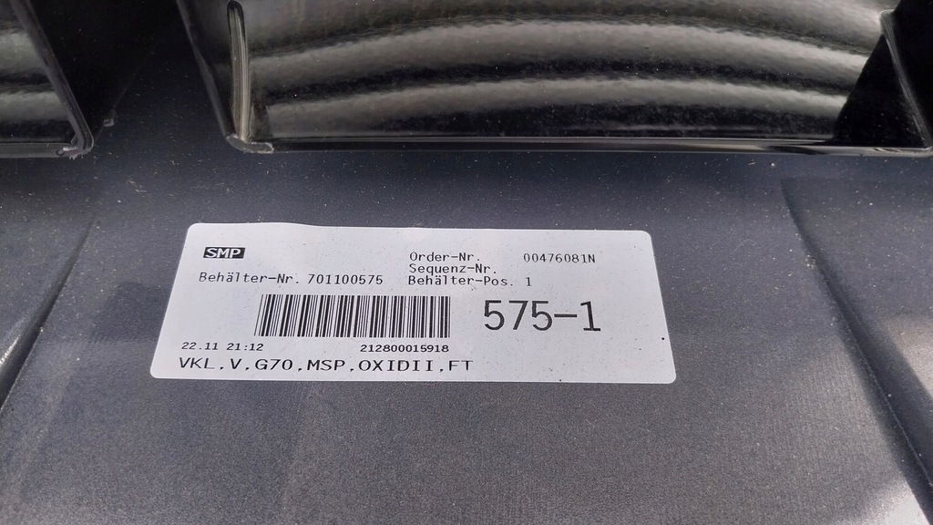 фото №13, Bmw 7 g70 бампер перед передний m-pakiet c4a oxidgrau