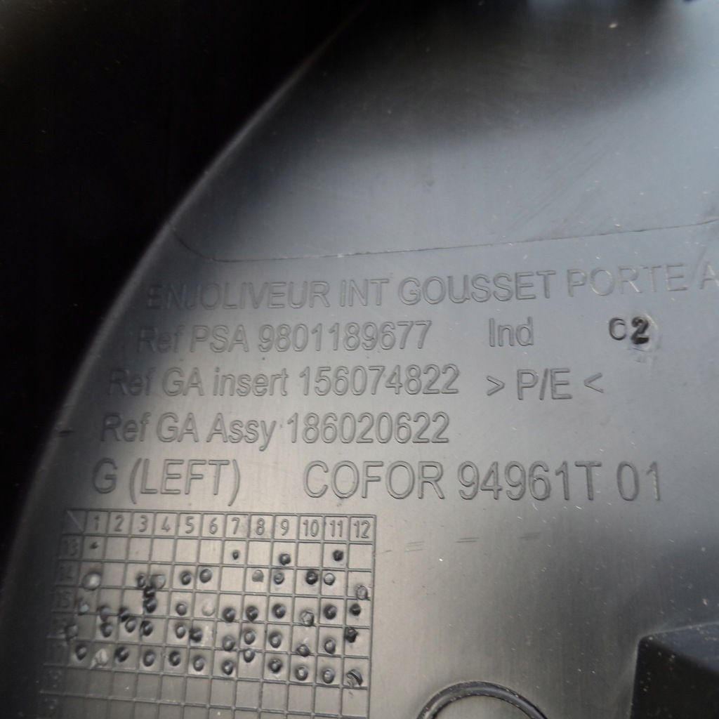 фото №7, Защита заглушка зеркало дверь citroen c4 cactus