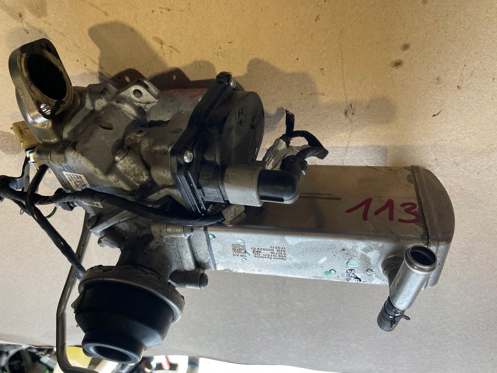 фото №3, Vw audi porsche 3.0 tdi радіатор вихлопних газів egr 059131511df 059131501ak