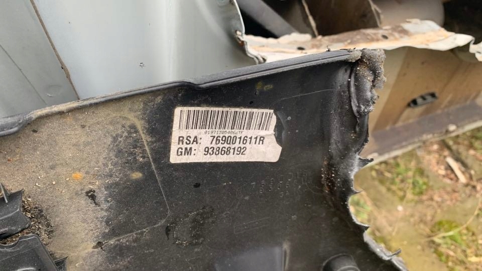 фото №5, Renault trafic opel vivaro iii обшивка оббивка двері задня 2017 2018 2019