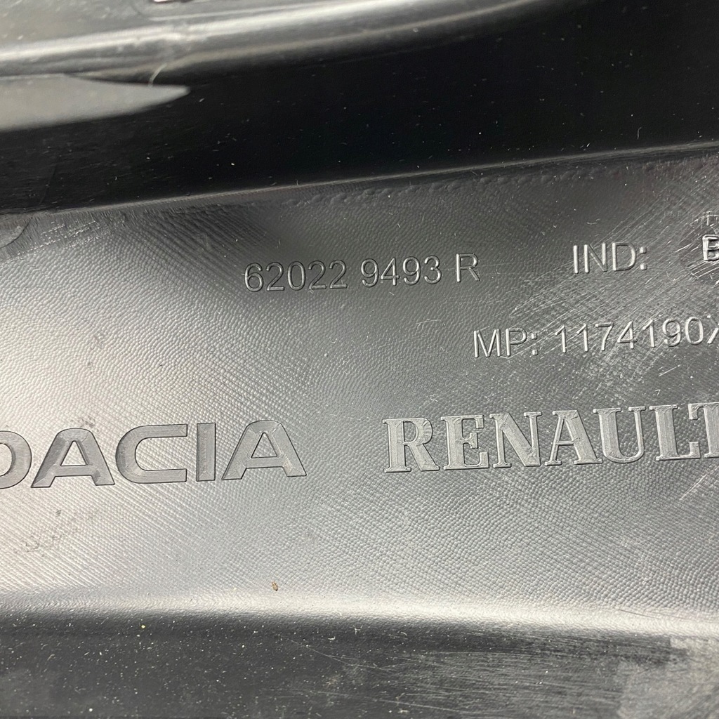 фото №11, Новый оригинальный номер бампер передний dacia sandero ii stepway 620220802r 620229493r