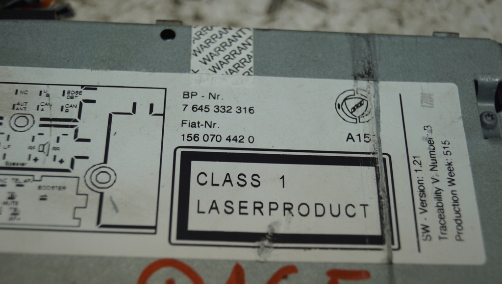 фото №9, Радио alfa romeo brera 1560704420