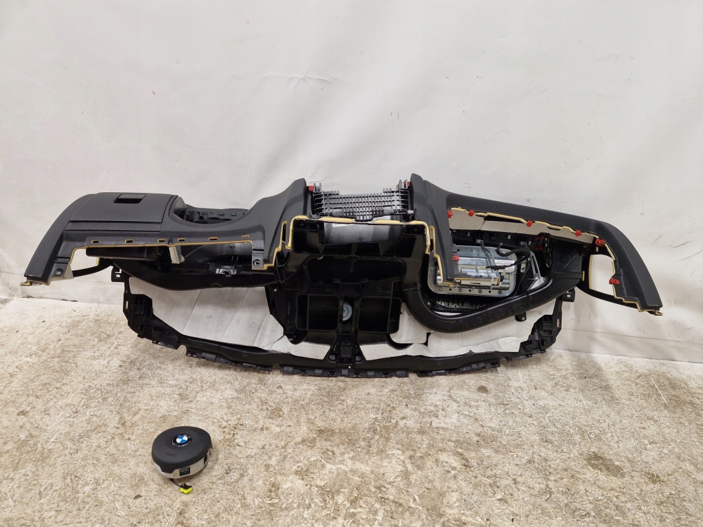 фото №5, Bmw f25 f26 x3 x4 приборная панель консоль подушка безопасности оригинал демонтаж подушки безопасности