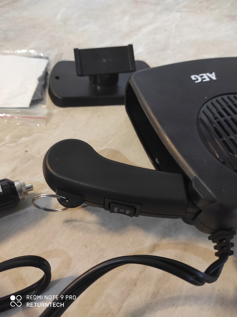 фото №11, Aeg sk150 вентилятор обігрівач do автомобіля