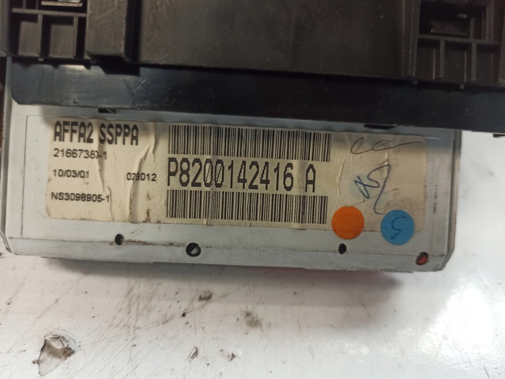 фото №5, Renault scenic i счетчик дисплей p8200142416a