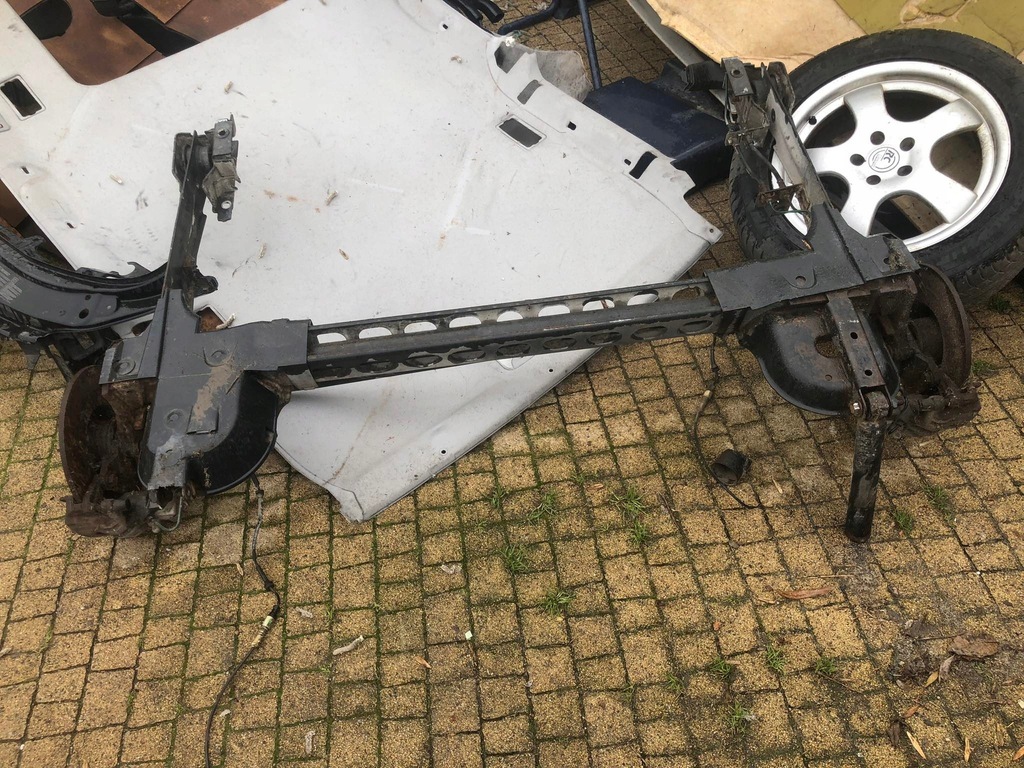 фото №2, Renault espace iv задняя балка oś подвеска