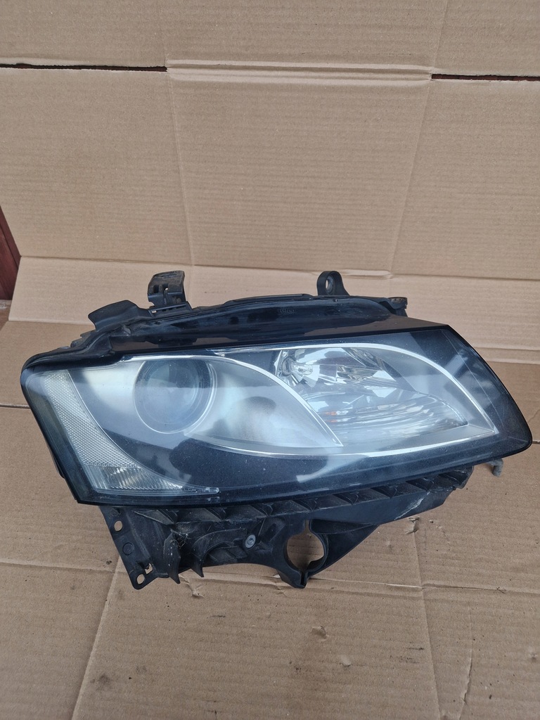 фото №13, Audi a5 8t фара правый перед 0941004ab линза uk