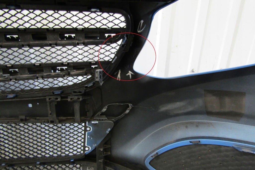 Бампер перед mercedes b-klasa w246 рестайлинг  15- Недорого