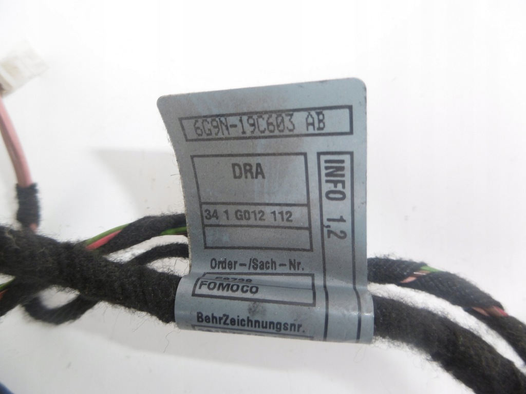 фото №7, Жгут электропроводка отопителя volvo v70 iii s80 ii