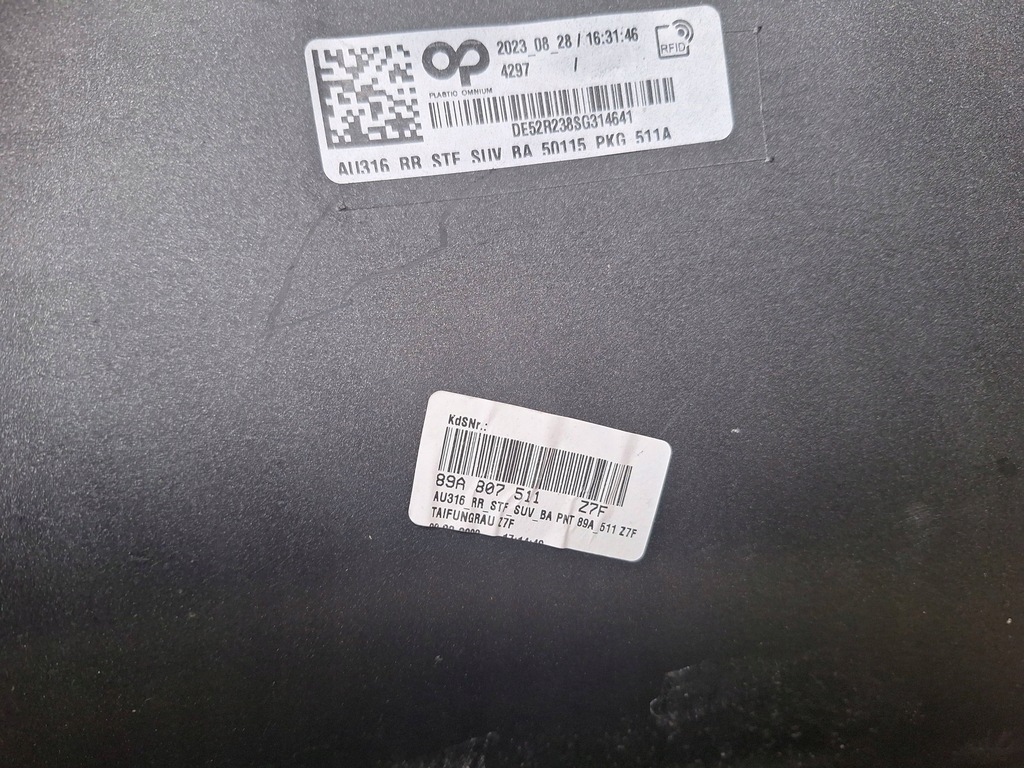 фото №8, Audi q4 e-tron 89a бампер задня 89a807527 c оригінал