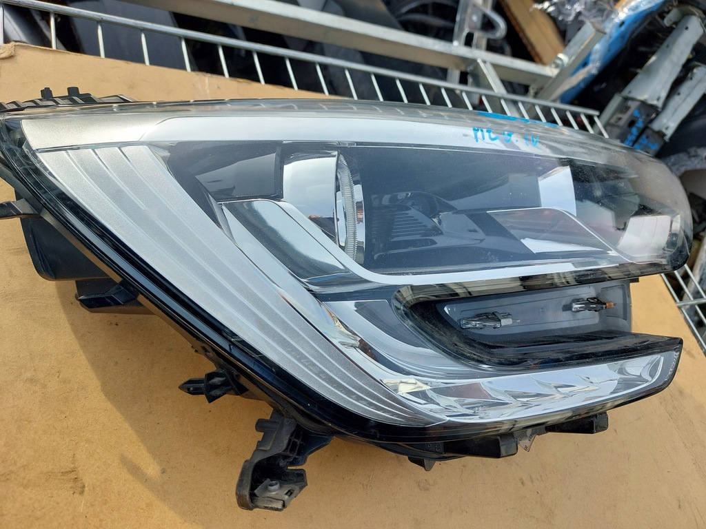 фото №6, Лампа передня права renault megane iv лінза + короткий led