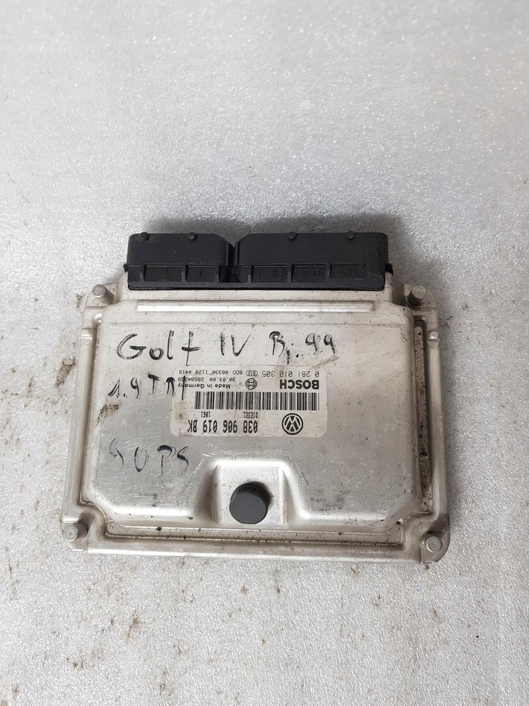 фото №1, Бортовой компьютер двигателя vw passat b5 golf iv 038906019bk