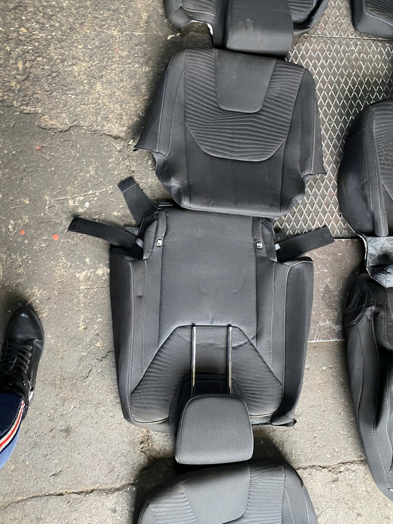 фото №7, Ford s-max обивка сиденья заднее сиденье обшивка