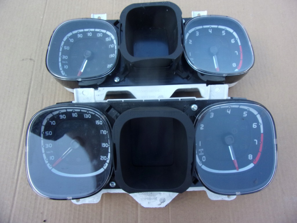фото №1, Fiat panda hybrid приборы спидометр 887766550