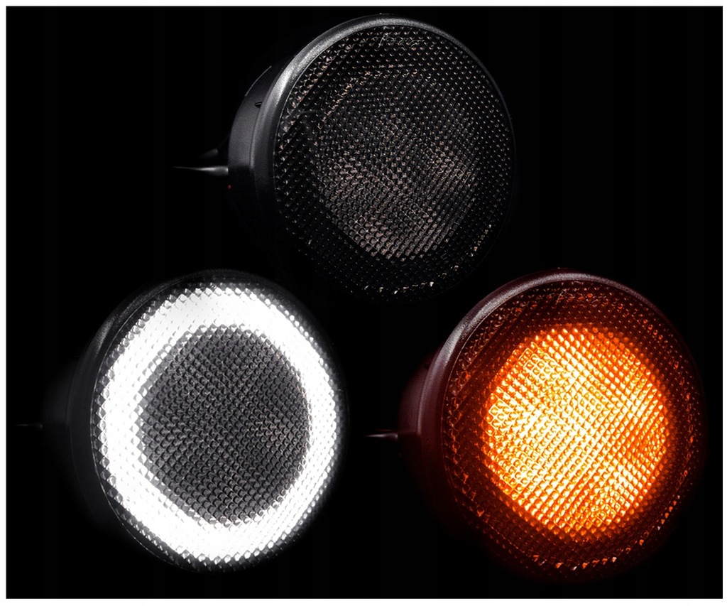 фото №11, Ліхтарі led кільця + поворотники drl jeep wrangler jk yj 07-18 halo