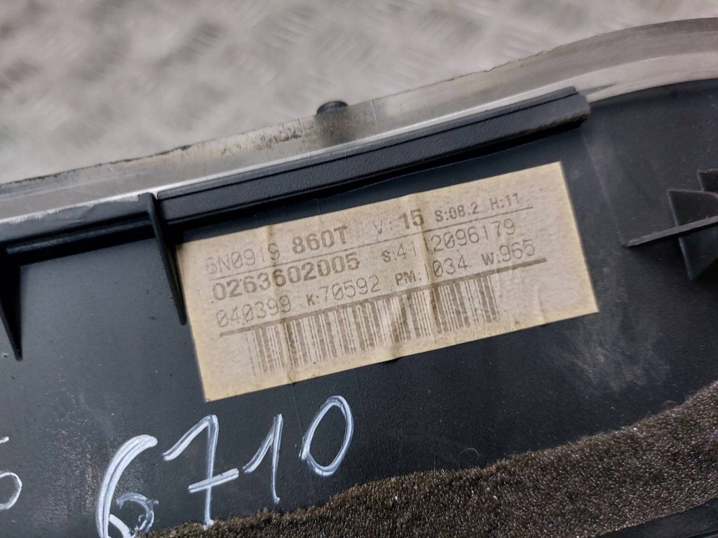 фото №13, Набір стартовий volkswagen polo iii lift 1.6 8v 032906030ab 6n0919860t