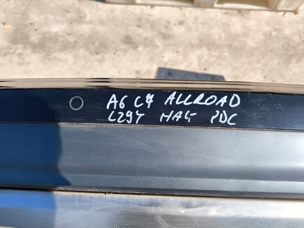 фото №16, Бампер задняя audi a6 c7 allroad lz9y pdc hak kompletny 2011-2015