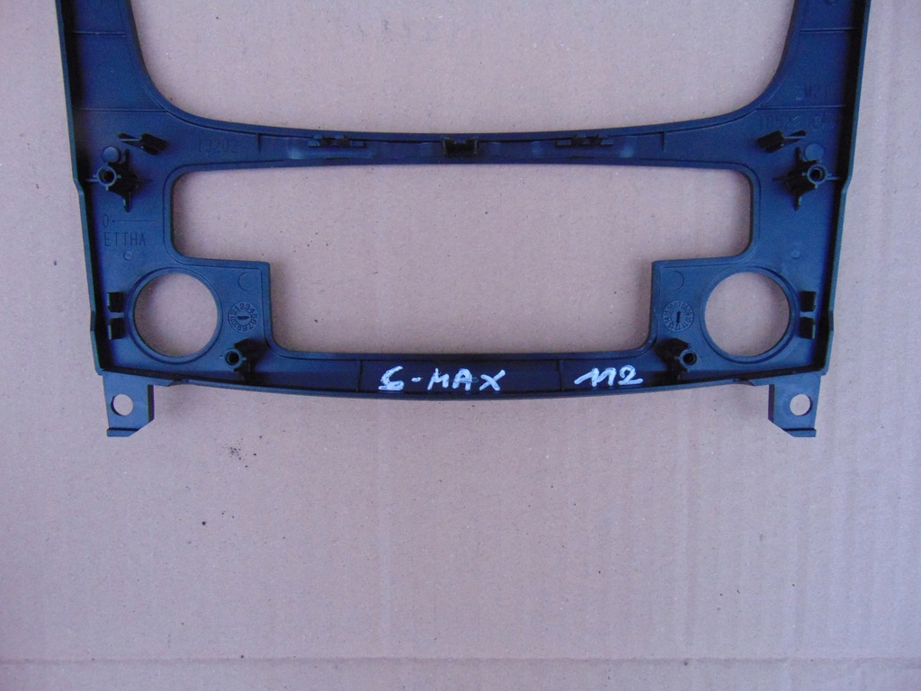 фото №7, Рамка радіо кондиціонера ford s-max mk1 lift galaxy mk3 lift piano black