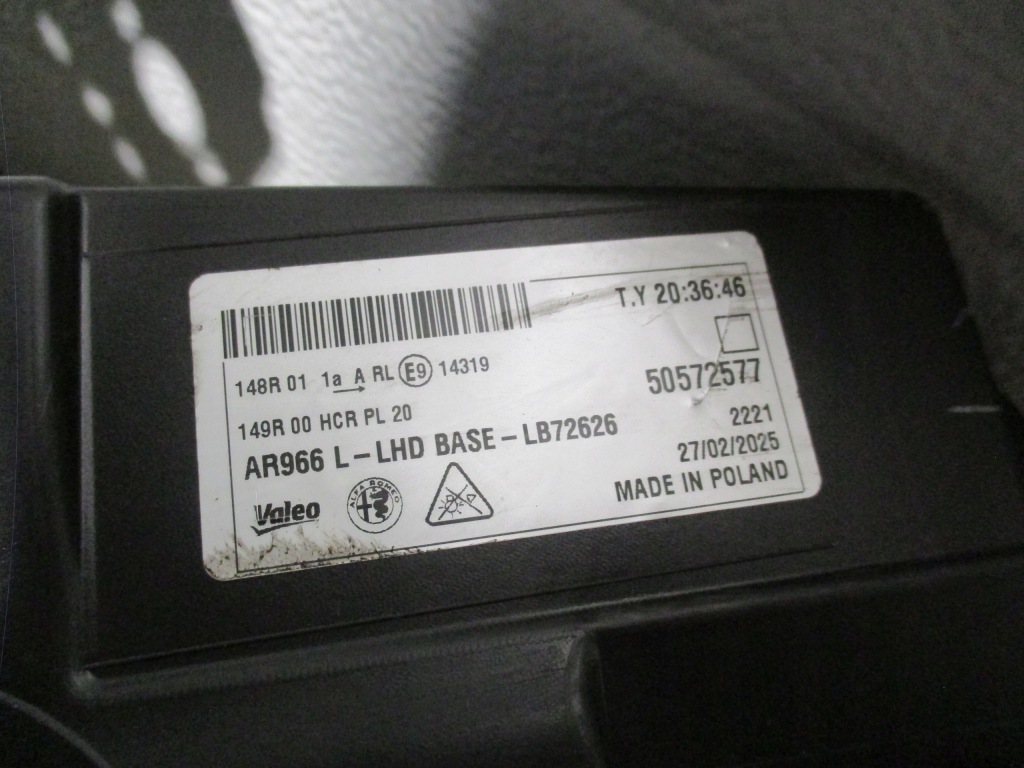 Фара левый перед alfa romeo junio milano full led 50572577 Недорого