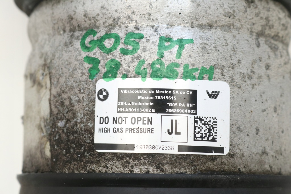 фото №8, Bmw g05 x5 пневмоподушка амортизатор правый задняя задний 6869048