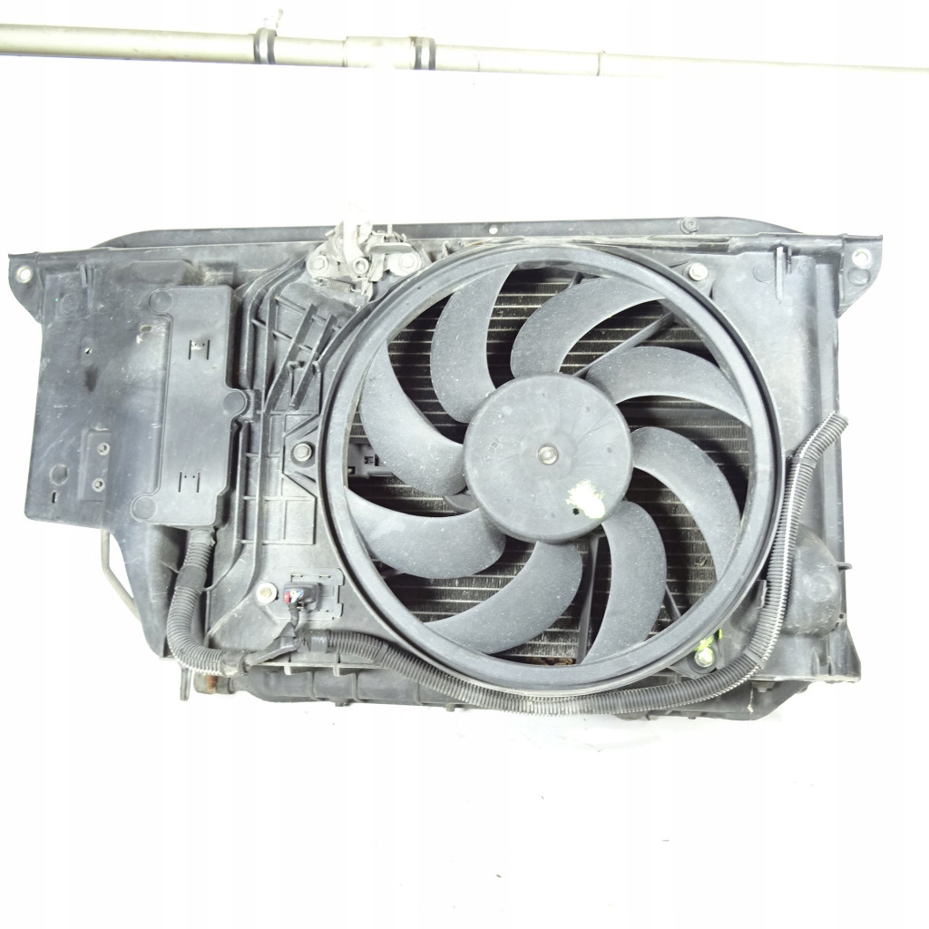 фото №1, Peugeot 206 1.6b pas передний радиатор wody кондиционер вентилятор