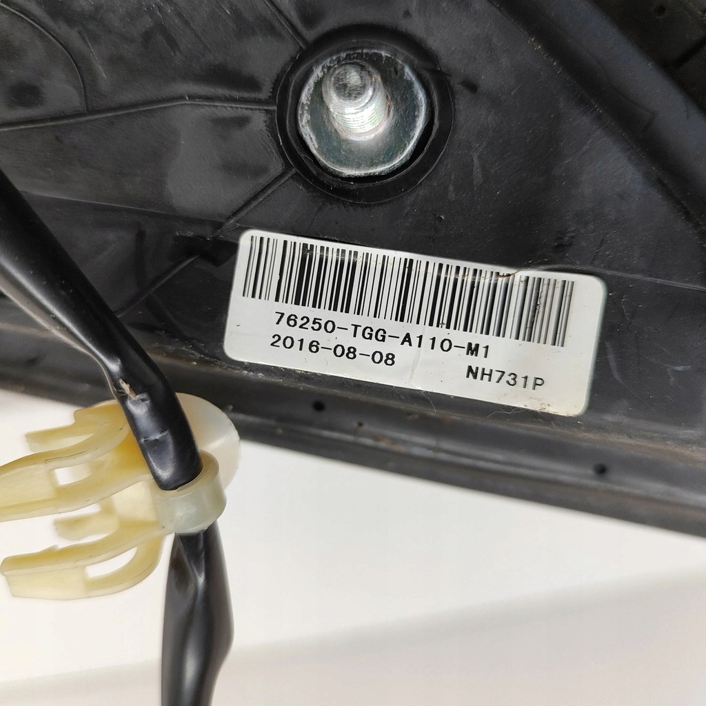 фото №9, Honda civic x 2018 правая сторона электрический зеркало боковой дверь передних