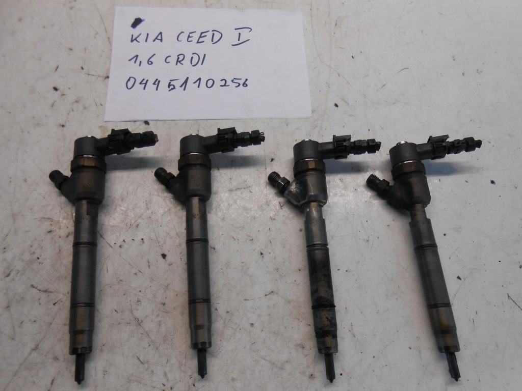 фото №1, Инжектор форсунки kia ceed i 1.6 crdi 0445110256 #