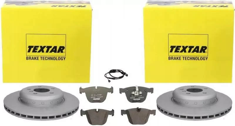 фото №1, Textar тормозные диски+ тормозные колодки задняя bmw 7 f01 f02 345mm