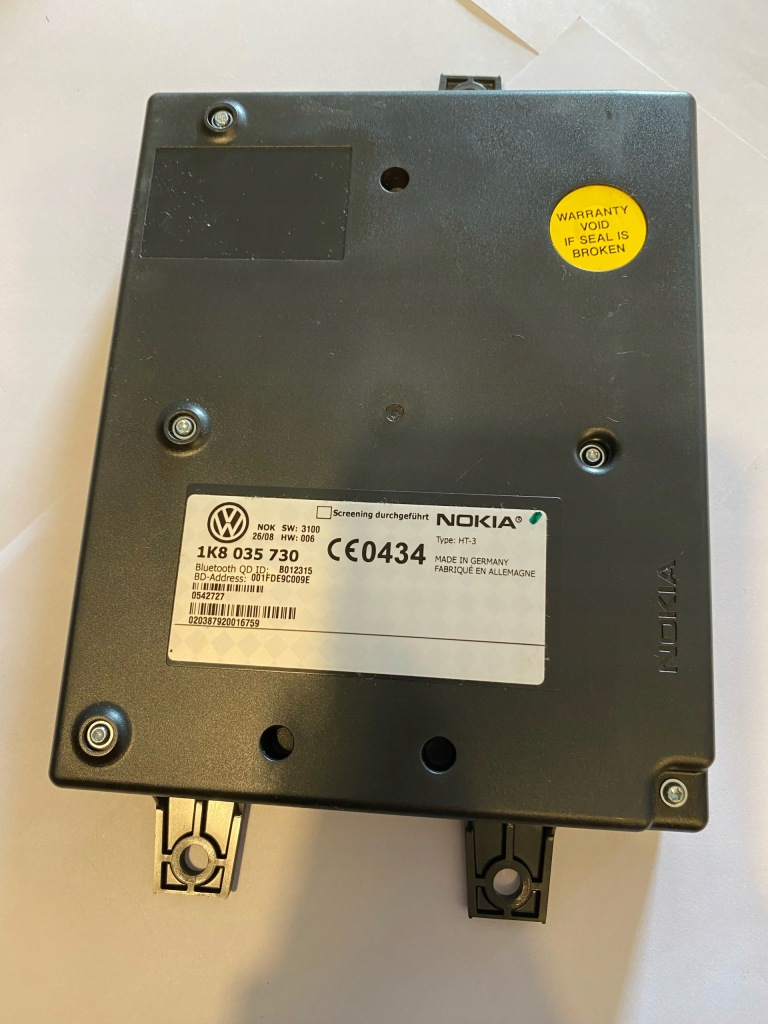 фото №1, Модуль bluetooth vw touran 1k8035730