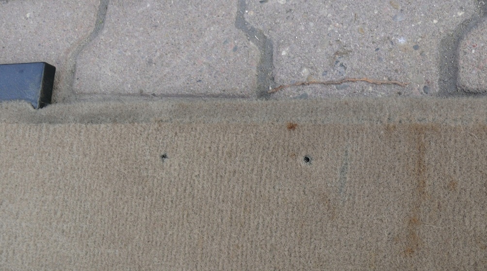 фото №15, Коврик обшивка багажника nissan murano i z50 beż