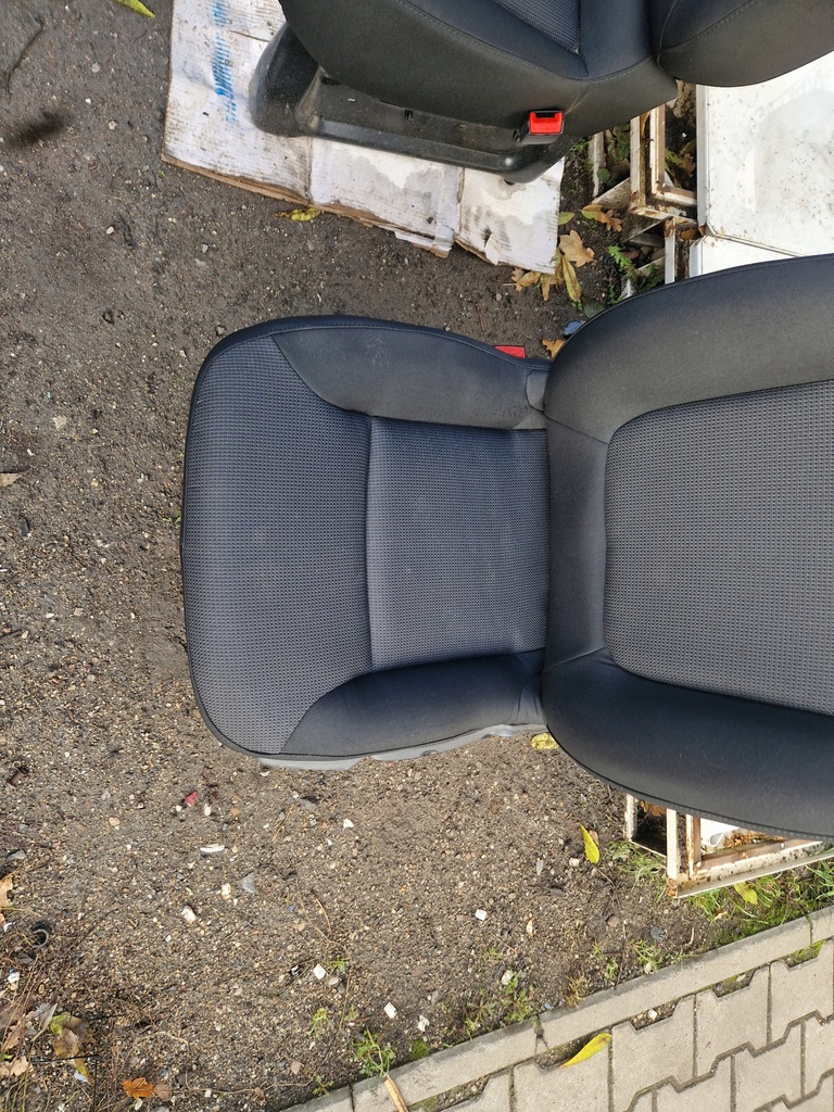 фото №6, Talento vivaro trafic b nv300 сидіння сидіння заднє сидіння kpl 1+2+3