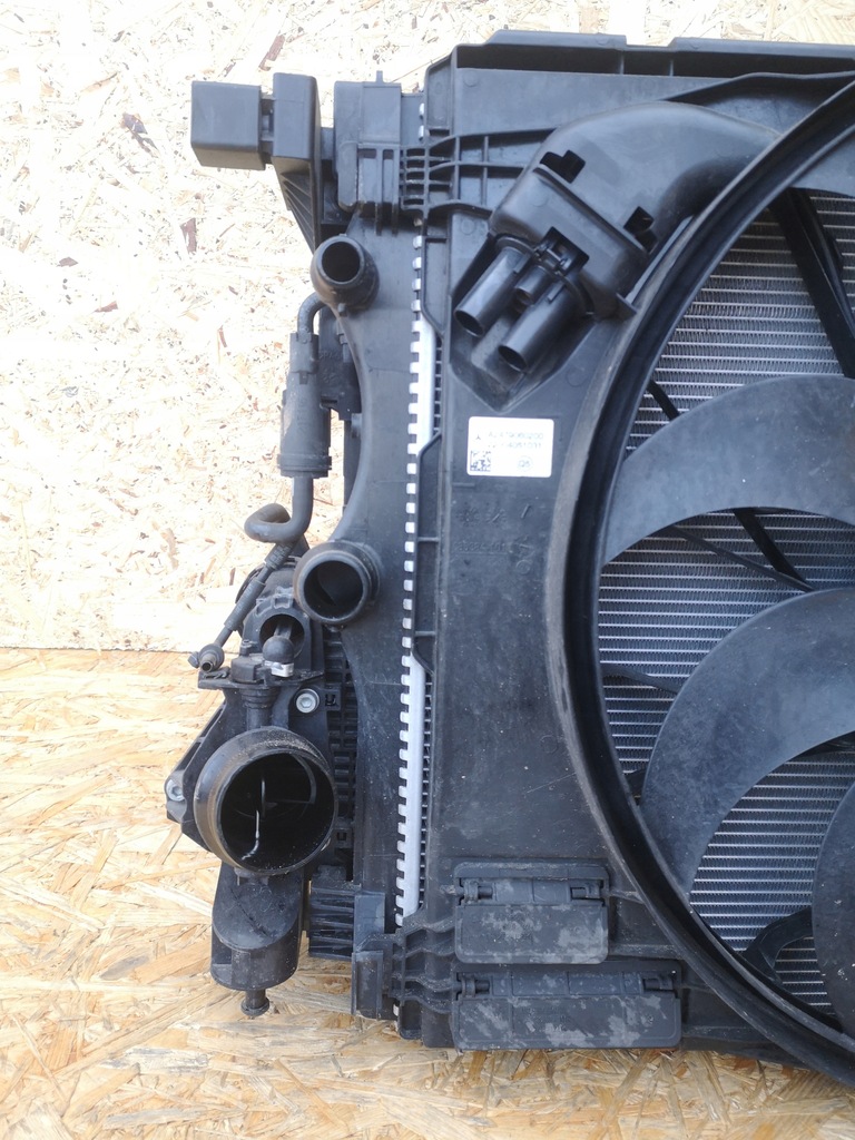 фото №9, Mercedes glb w247 радіатор вентилятор комплект 2.0d