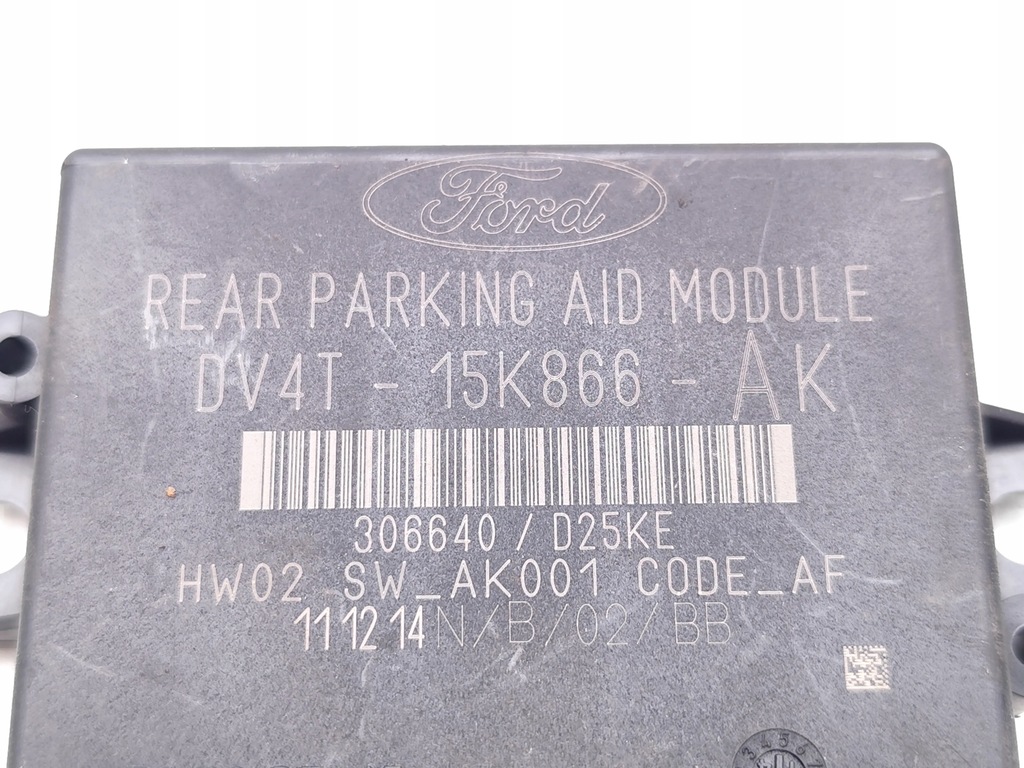 фото №7, Ford c-max блок керування / модуль паркування pdc 2.0 tdci дизель 103kw 140 hp