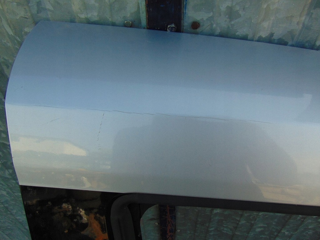 фото №11, Двері праве перед opel combo d 2010- fiat doblo ii колір сріблястий