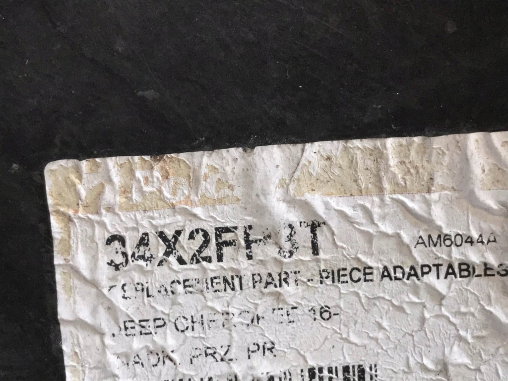 фото №9, 34x2fp3t подкрылок перед правый jeep cherokee liberty